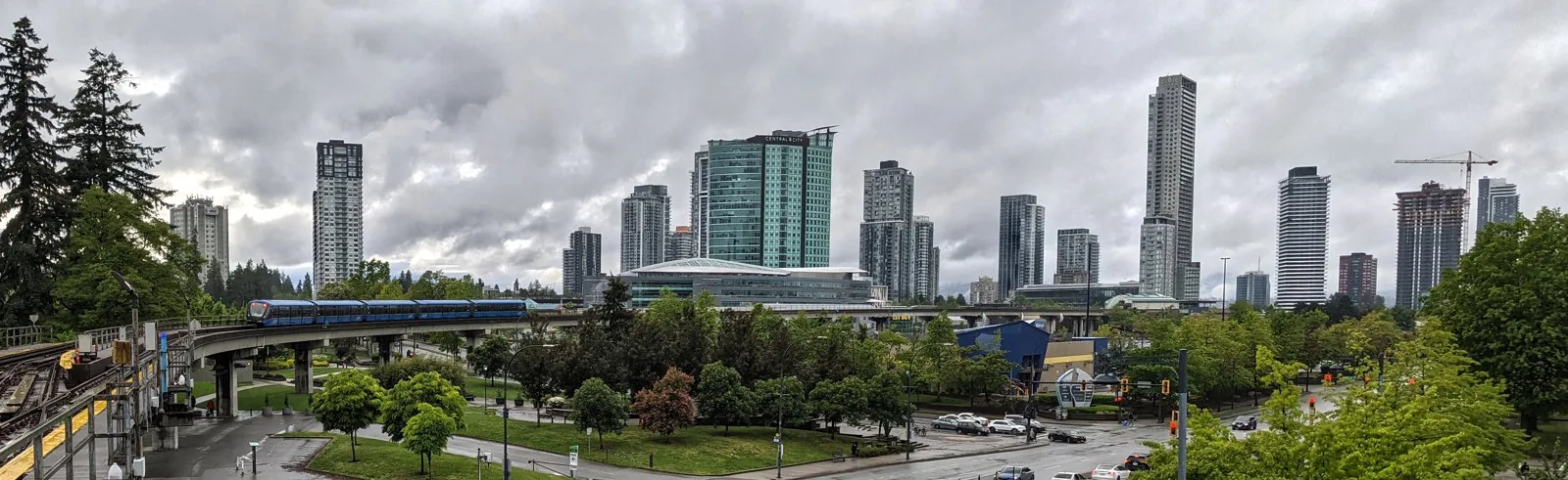 Surrey City Centre, British Columbia (2025), focus of the Surrey City Centre Plan.