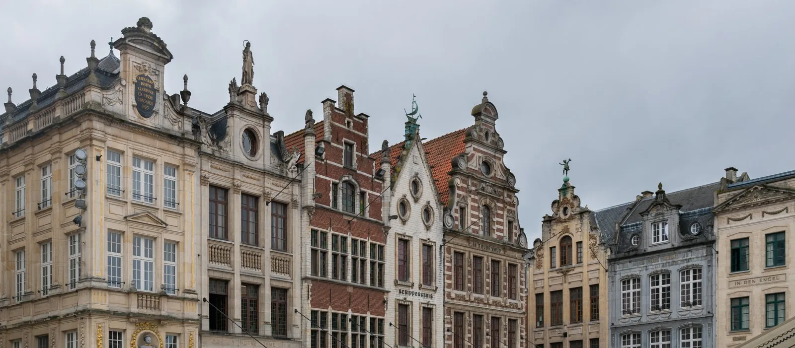 Grote Markt, the central square of Leuven, Belgium (context for the city mobility plan)