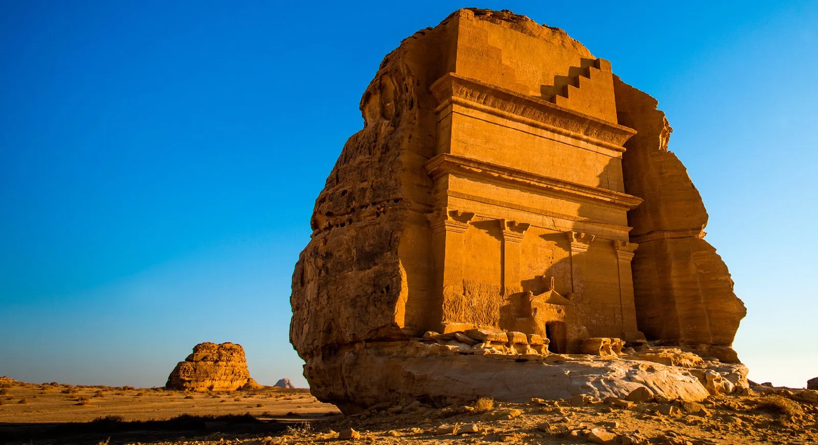 Hegra (Mada'in Salih) archaeological site in AlUla, Saudi Arabia