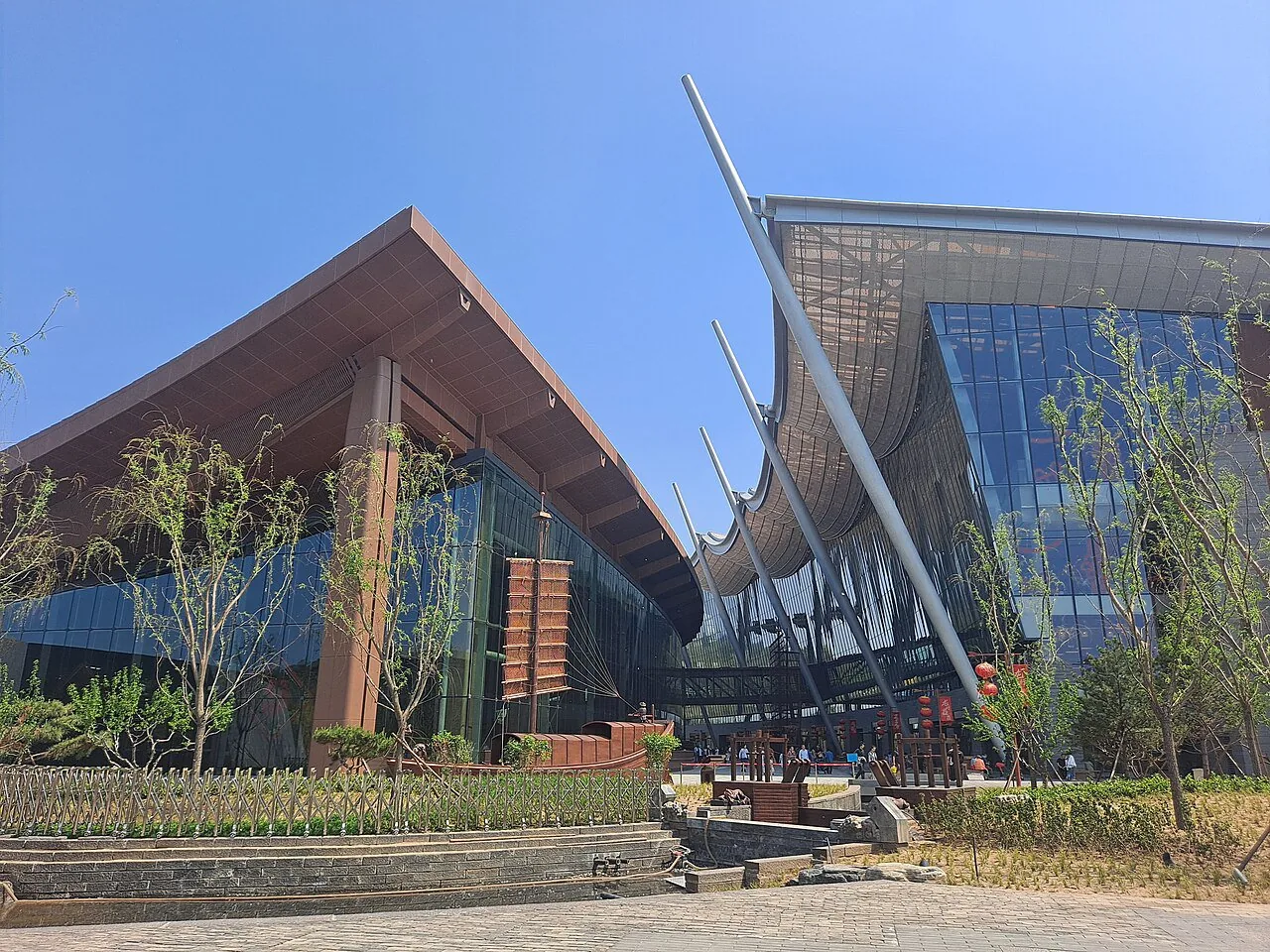 The Grand Canal Museum, a landmark of the new Beijing Sub-Center in Tongzhou.